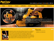 Tablet Screenshot of fertontools.com